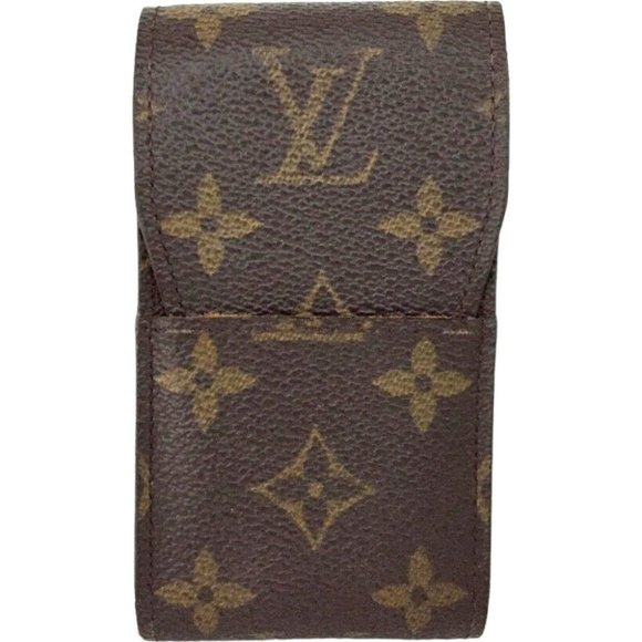 860132T Louis Vuitton Cigarette Case Brown Monogram - Picture 1 of 9